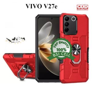 VIVO V27e CASE ROBOT HIT EYE RING STANDING CESING BELAKANG-CASE PENUTUP HEADPHONE VIVO