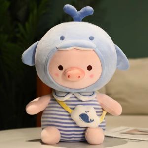 MDL TOYS Large Piglet Plush Pillow: Soft Stuffed Animal Toy Piglet Plushie For Boys Girls Cute Room Decor Animals Pillow For Bed Sofa Kids Gifts52CM(10300034)