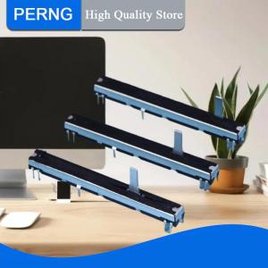 [PERNG] Tehe 1pcs 75mm Straight Slide Potentiometer 8Pins A103 Double Fader A10K Soundcraft EFX8 Fader A10Kx2 A20KX2 A50KX2 B10KX2 A103 A203