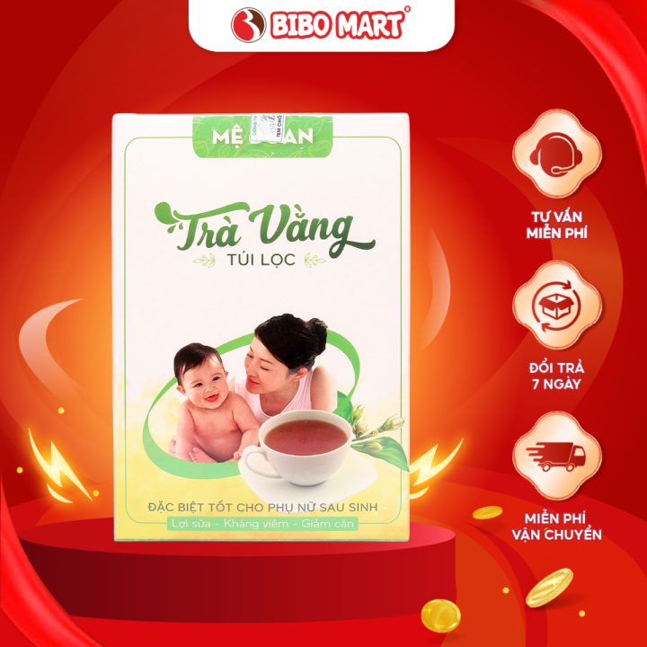 Trà Vằng Túi Lọc Mệ Đoan Giúp Lợi Sữa Kháng Viêm Và Giảm Cân Cho Mẹ Sau ...