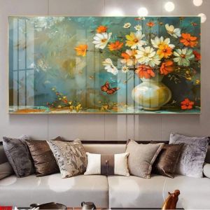 Tranh Bình Hoa Cổ Điển Tranh Canvas Tranh Tráng Gương Tranh Phòng Khách Tranh Phòng Ngủ