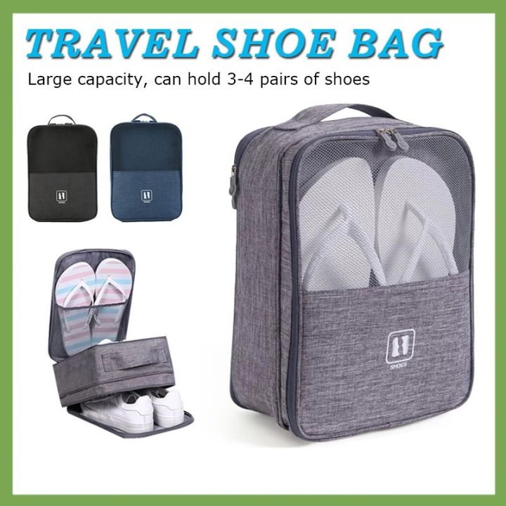 Travel Shoe Bag Organizer Portable Shoe Storage Bag Zipper