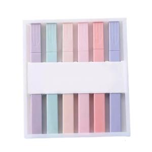 6 Pcs Highlighters Set Highlighter Đánh Dấu đầu chéo Kinh Thánh Highlighter bút ghi nhớ Kinh Thánh Bút Đánh Dấu Cho Học Tập