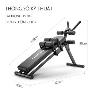 Ghế tập bụng mẫu mới thanh trượt bụng kết hợp nhiều bài tập gym tập tạ đồng hồ hiển thị Máy tập cơ bụng đa năng