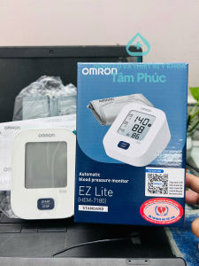 [ Bảo hành 5 năm] Máy đo huyết áp bắp tay tự động OMRON HEM 7180- 01 bộ