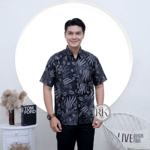 BISA COD - Kemeja Batik Pria Lengan Pendek Murah Berkualitas - Atasan Batik Pria Pekalongan - Seragam batik  Pesta Pernikahan modern