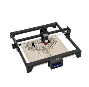 Original Tronxy Metal Diode Laser Printers All in One Large Size 420 X 400mm Marker 40 for Aluminum Stainless Steel Acrylic Wood Metal Laser Engraving Machine Engraver
