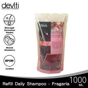 deviti Daily Shampoo 1 Liter Refill Perawatan Rambut Hair Care Shampoo Rambut BPOM All Varian