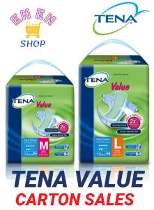 [CARTON SALES] TENA Value Pack Adult Diapers M L
