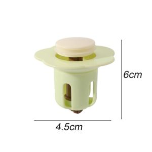 Creative Flower Shape Washbasin Filter Leaking Plug Pops-Up Bathroom Sink Drain Strainer for Waterbasin Sink Bathroom Tool