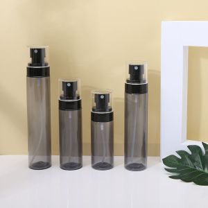 Mini Airless Liquid Press Jar Plastic Facial cream Perfume Empty Spray Bottle Lotion Sub-Bottling Refillable Containers Vacuum Pump bottle