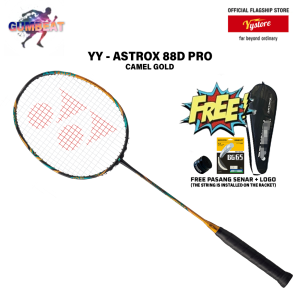 YONEX ASTROX 88s/88d Professional 4U Carbon Fiber Badminton Racket 26-30LBS with Durable Badminton Bag