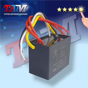 KAPASITOR 5 KABEL CBB61 1.7+2+3 Uf CBB61 1.7UF 2UF 3UF