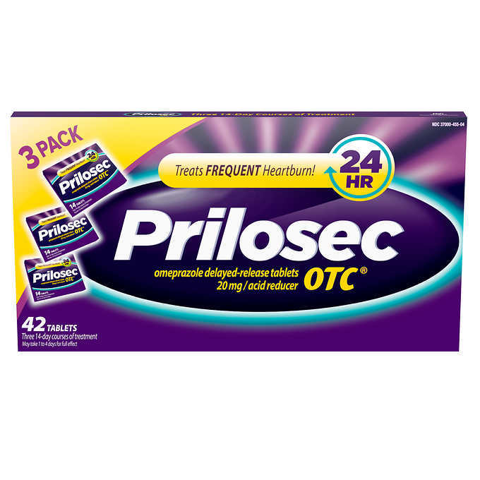Prilosec OTC 20 mg., 14 or 42 Tablets Expiry 7/30/2025 Lazada PH