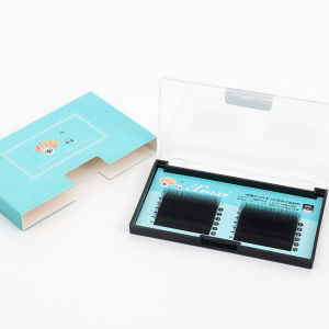 READY STOCK JAPAN (C-mixed)Cross Y-Shaped eyelashes 0.07mm Grafting mesh y-blooming eyelashes extension