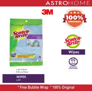 Kain Lap Microfiber 3M Scotch Brite ID81 ID 81 untuk Pembersih Kaca - Cleaning Lebih Cepat Kering & Menangkap Kotoran Seperti Magnet