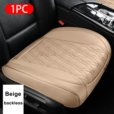 SEAMETAL Bọc ghế ô tô da Nappa ghế trước xe hơi Bìa bảo vệ thoáng khí và chống trượt mat bốn mùa phổ đệm Phụ Kiện Xe Hơi