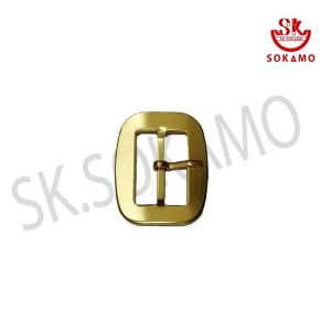 เข็มขัดนักเรียนมัธยม หนังแก้ว สีน้ำตาล 1 เส้นเปลี่ยนหัวได้ 3 แบบ SOKAMO