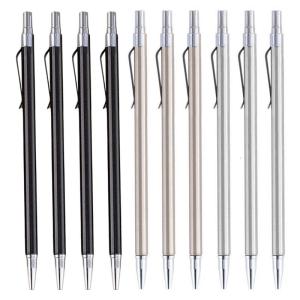 10 cái Bút chì bấm tự động bút chì cơ khí 0.5 hoặc 0.7 bút chì phác thảo tự động cho sinh viên đánh dấu Soạn Thảo