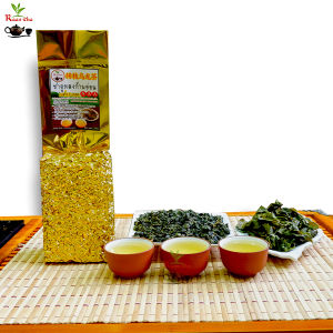 ชาอู่หลงก้านอ่อนเบอร์17 ชาอู่หลง ออร์แกนิค ไม่มีน้ำตาล  (เกรด.AAA.) 300กรัม