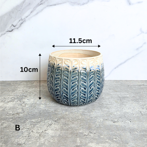 The Leaferie Aretie plant pots. Ceramic flowerpot . flowerpots . flower pot . planter . planters