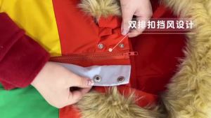 ชุดสกีเด็ก ชุดสกีกลางแจ้งแบบเดี่ยวและแบบคู่ ชุดสกีเรืองแสง กันลม กันน้ำ ชุดผ้าฝ้ายอบอุ่น ชุดเด็กชายและเด็กหญิงแบบชิ้นเดียว