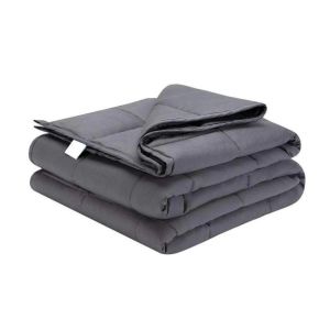 NEXASHOP 3 Sizes Weighted Blanket Heavy Weight Quilted Design Calming Gravity Blanket Premium Quality Soft Material Pressure Sleeping Quilted Blanket Anxiety Relief