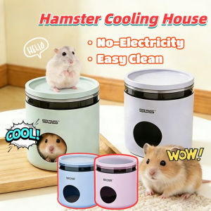 Hamster Cooling House Small Pet Cooling Hideout No-Electricity Durable & Easy Clean Summer