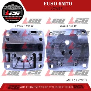 Mitsubishi Fuso 6M70 Lower AIR COMPRESSOR CYLINDER HEAD ME737220D GSK BRAND