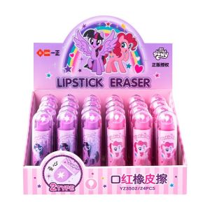Pemadam Gincu Kartun Kuromi Sanrio Comel Untuk Kanak Kanak Pemadam Tanpa Serpihan Hadiah Pelajar Barang Kejutan Sanrio Kuromi Lipstick Eraser Rubber No Debris Prize Gift Kindergarten Less Crumb 三丽鸥库洛米口红橡皮擦创意卡通儿童橡皮无碎屑童奖品礼物 A083