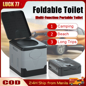 Collapsible Toilet for Camping Folding Travel Toilet Camping Toilet Portable Toilet for Adults Car Toilet Camp Toilet Outdoor Tourist Toilet Camping Toilet Seat Toilet Emergency Outdoor