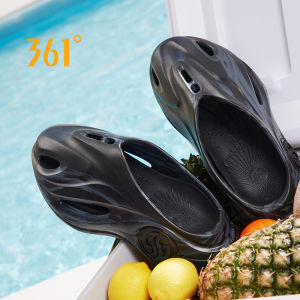 361 Degrees BIG3 Hole Shoes Water Shoes Mens Shoes Breathable Sandals Slippers Soft Bottom Sports Beach Shoes 672426717