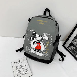Tas Ransel Wanita Backpack Punggung School Bag Sekolah Jalan Travel Motif Kartun Lucu BISA COD T190
