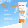 Nu Formula Ultra Light Water Sun Serum Real SPF50+ PA++++ 150ml นู ฟอร์มูล่า เซรั่มกันแดด Derma. 