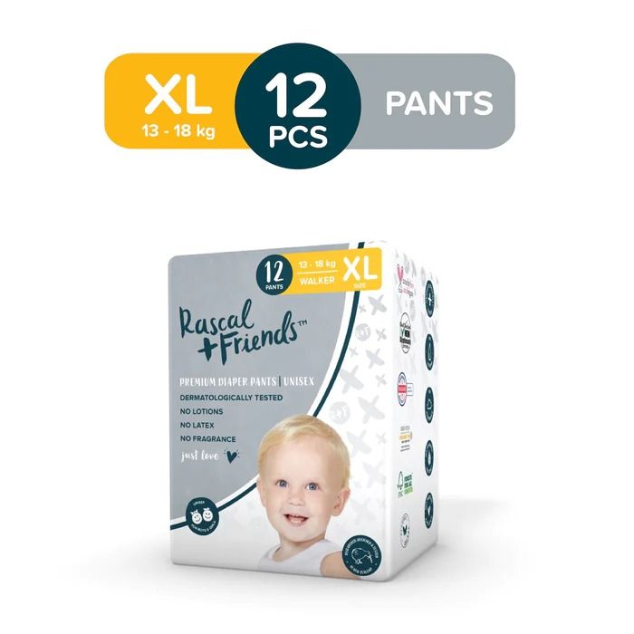 RASCAL + FRIENDS Pants Convenience Pack XL (13-18 kgs) - 12 pcs