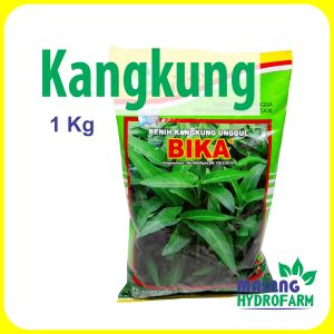 Benih Kangkung Bika 1 Kg Pertiwi unggul bibit hidroponik hydroponik biji kilogram organik daun lebar sempit
