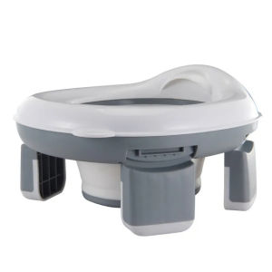 2-in-1 Foldable Baby Toilet Training Kids Portable Travel Seat Toilet for Children
