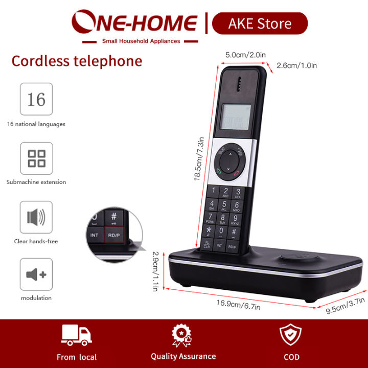 【Local shipment】 elephone wireless wireless telephone landline cordless phone landline phones
