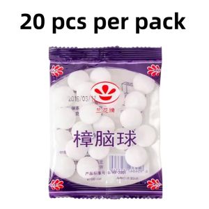 200PCS Natural Camphor Balls for Wardrobe Odor Removal and Moth Protection Natural Camphor Balls Moth-Repellent & Odor Removal for Wardrobes and Storage Wardrobe Odor Removal Insect-resistant Moth-proofing Natural Camphor Ball