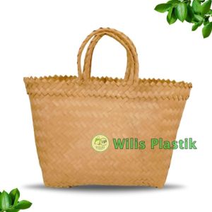 Tas Anyam Plastik Polos Jumbo Size L