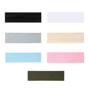 7 Pcs Sports Headbands for Men Women Yoga Sweatbands Elastic Hairbands Quick-Drying Headbands Breathable Hair Band