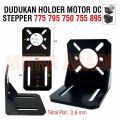 Bracket Dudukan Holder Motor DC Stepper / Dinamo DC Mounting Bracket. 