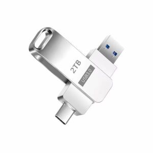 แฟลชไดรฟ์USBของแท้ความจุมากใช้ได้กับiPhoneUDisk1TB2TBType-c Mirco OTGสำหรับโทรศัพ์มือถือและคอมพิวเตอร์ใช้จ่ายเหมาะสำหรับนักเรียนและสำนักงาน