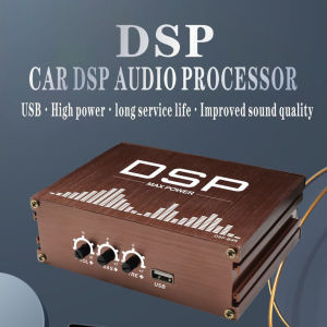 Car Audio System Upgrade DSP Digital Processor 4x50W Power Amplifier