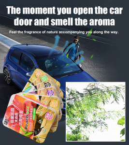 Car perfume solid balm fragrance aromatherapy interior products