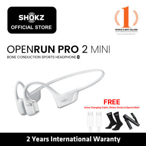 Shokz OpenRun Pro 2 Mini Bone Conduction Sports Headphone - Silver