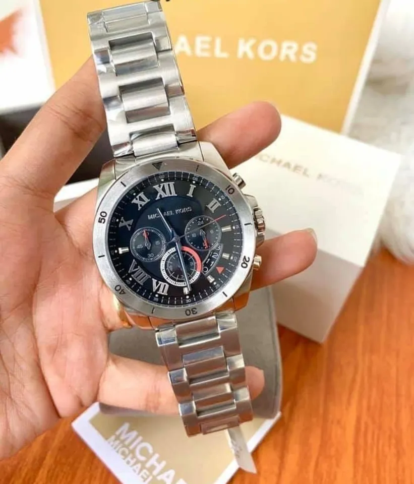 Original Michael Kors MK8438 Brecken Chronograph Black Dial