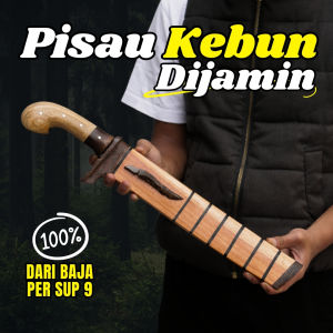 Golok Kebun Ekonomis Pisau Taman Peralatan Berkebun Bahan Baja Per SUP9