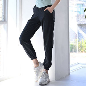 กางเกงโยคะขาบานสำหรับผู้หญิง กางเกงกีฬา ระบายอากาศได้ดี แห้งเร็ว ทรงหลวม ทรงลำลอง วิ่ง โยคะ ฟิตเนส กางเกงขายาวเอวกลาง