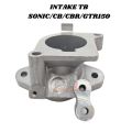 MANIFOLD INTAKE INTEK TB THROTTLE BODY DOWNDRAFT SONIC 150 R NEW CB150 R NEW CBR150 R SUPRA GTR 150. 